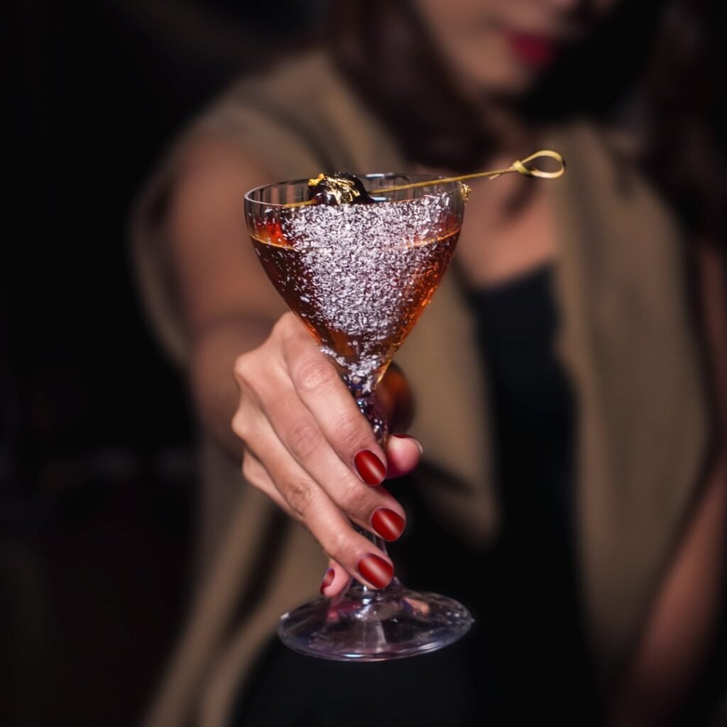 Cocktail premium di Amber Rooftop Lounge