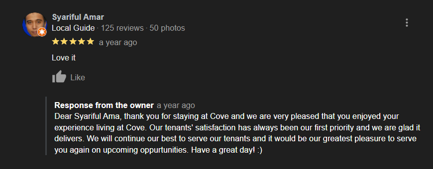 Testimoni cove moonstone, co living jakarta selatan